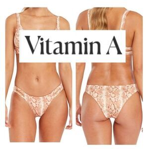 Vitamin A Sand Snake Brazilian Bikini Bottoms